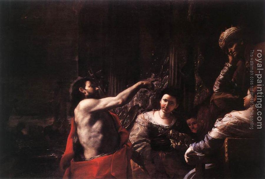 Mattia Preti : St John The Baptist Before Herod